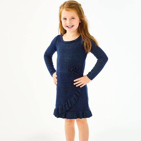 NWT Lilly Pulitzer Girls Stefani Sweater Dress